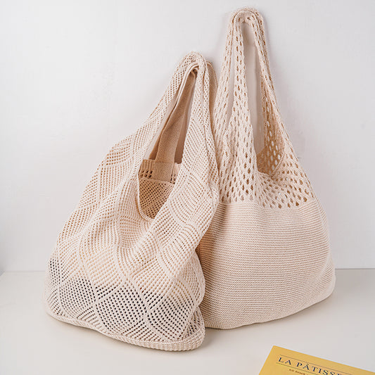 Crochet Tote Bag, Knit Bag
