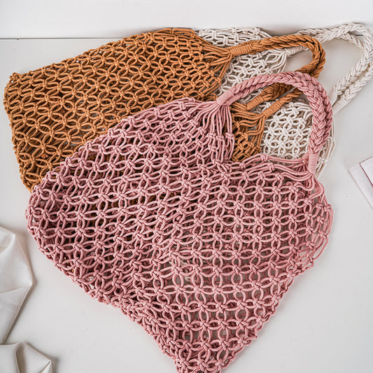 Crochet Tote Bag, Knit Bag