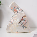 Regal Floral Brocade Wedding Favor Knot Bag