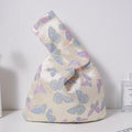 Dreamy Floral & Butterfly Brocade Wedding Favor Knot Bag