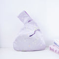 Ethereal Lily of the Valley Wedding Favor Knot Bag