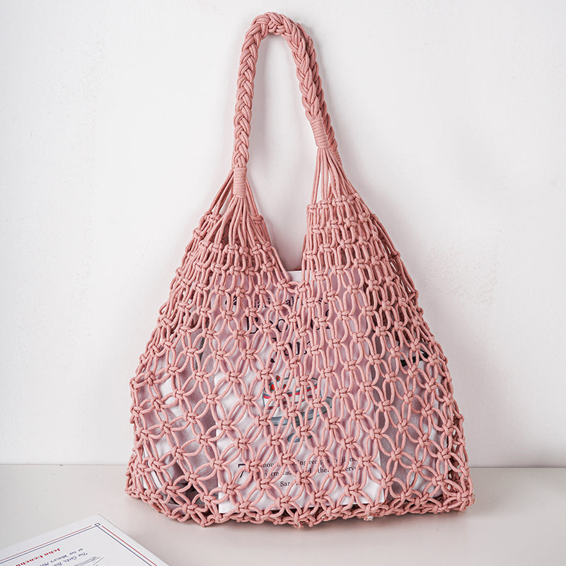 Crochet Tote Bag, Knit Bag