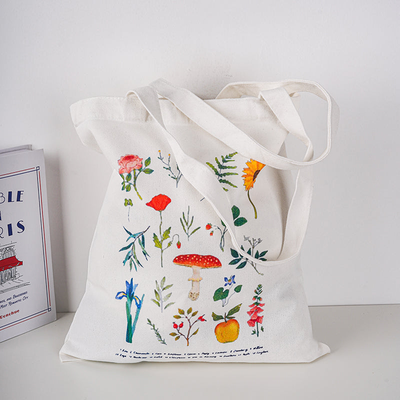 Canvas Shoulder Bag,Cute Tote Bag