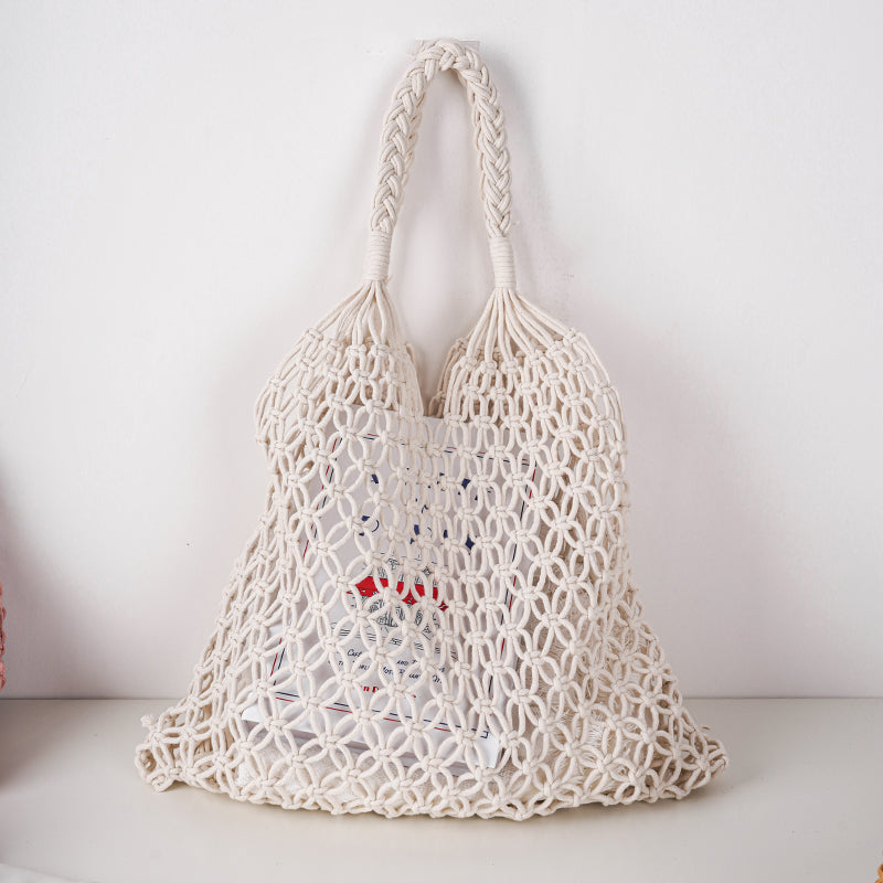 Crochet Tote Bag, Knit Bag