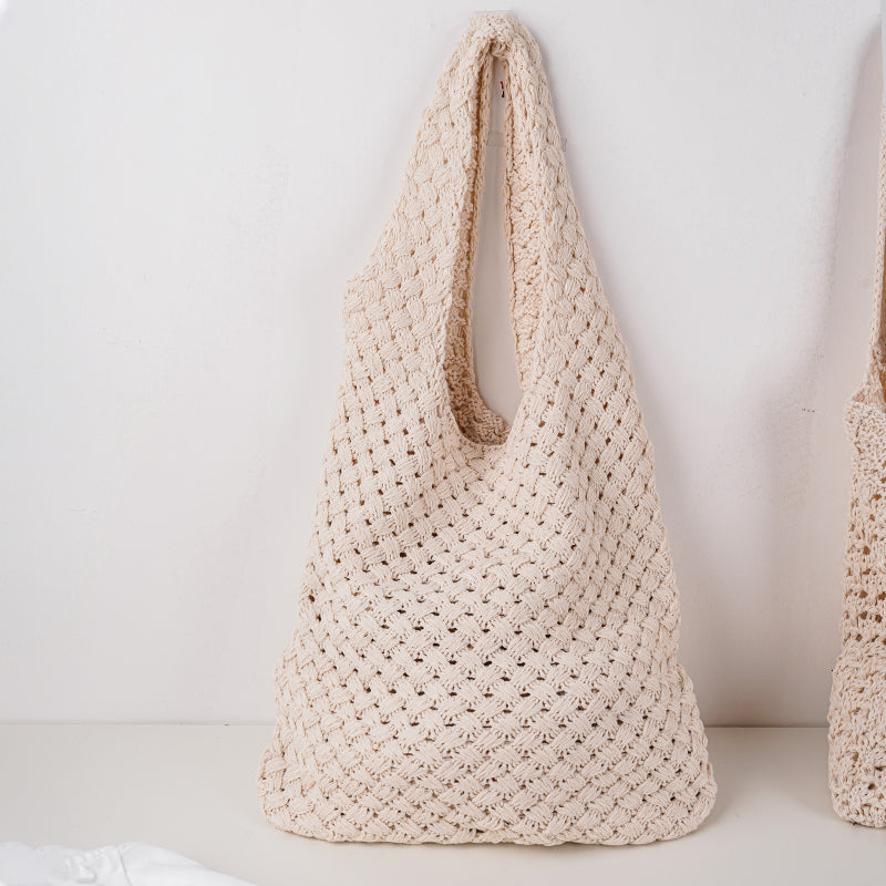 Crochet Tote Bag, Knit Bag