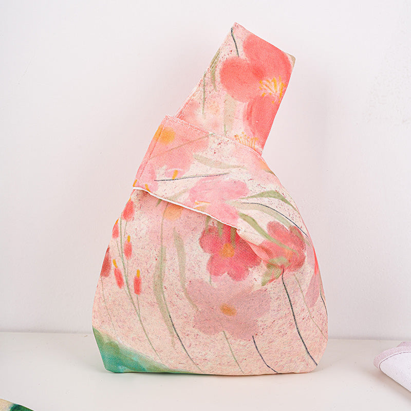 Japanese Knot Bag,Wrist Bag,Evening Handbag,Wedding Gift Tote,Bridesmaid Bag
