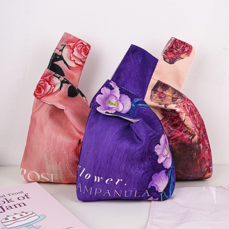 Japanese Knot Bag,Wrist Bag,Evening Handbag,Wedding Gift Tote,Bridesmaid Bag