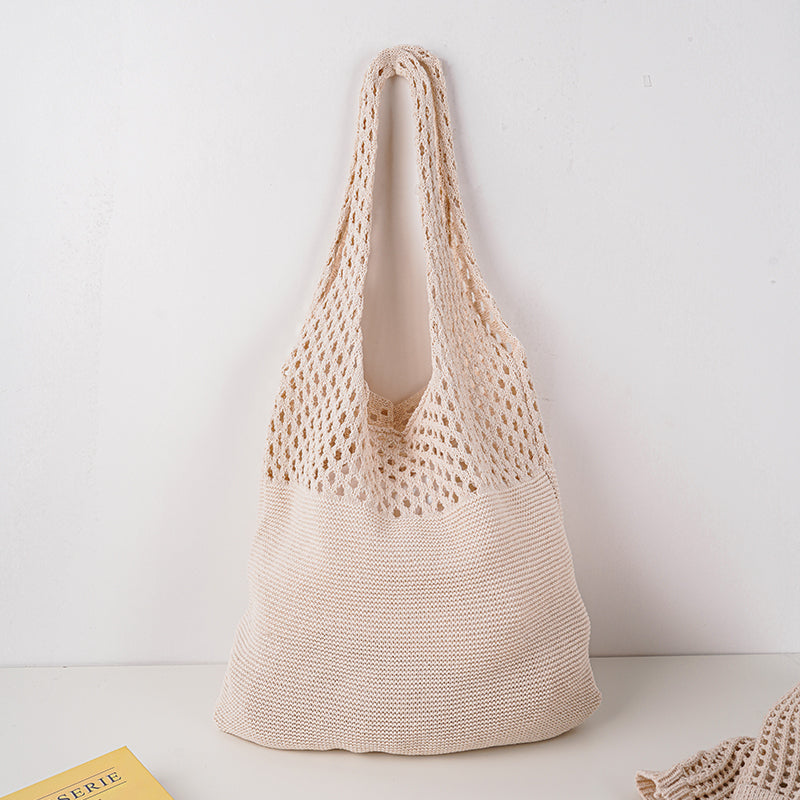 Crochet Tote Bag, Knit Bag