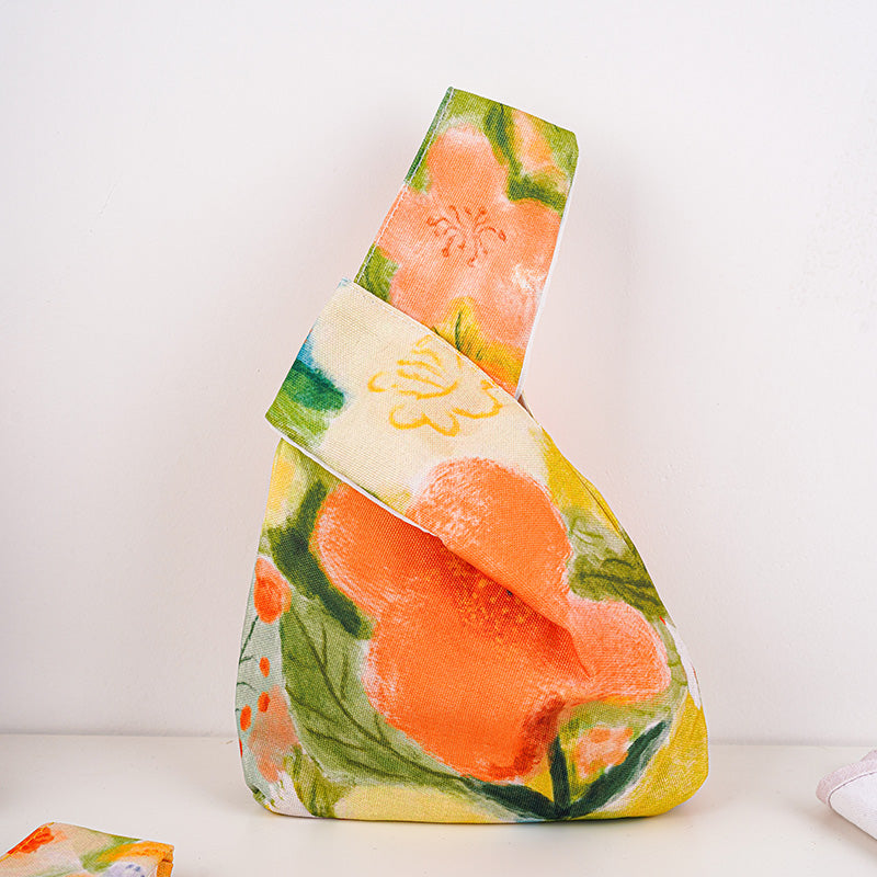 Japanese Knot Bag,Wrist Bag,Evening Handbag,Wedding Gift Tote,Bridesmaid Bag