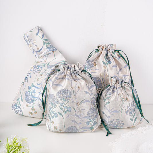 Wedding Gift Tote,Bridesmaid Bag,Japanese Knot Bag, Wrist Bag