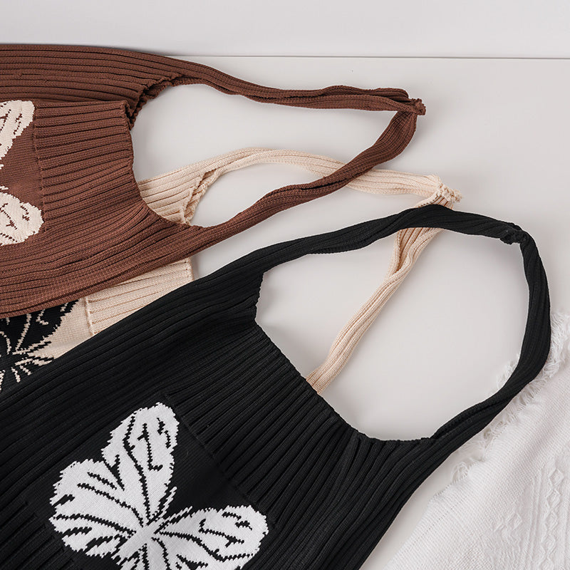 Crochet Tote Bag, Knit Tote Bag