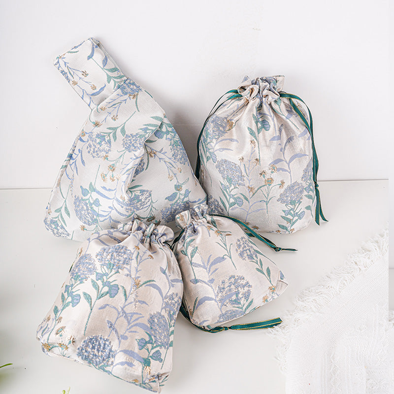 Wedding Gift Tote,Bridesmaid Bag,Japanese Knot Bag, Wrist Bag