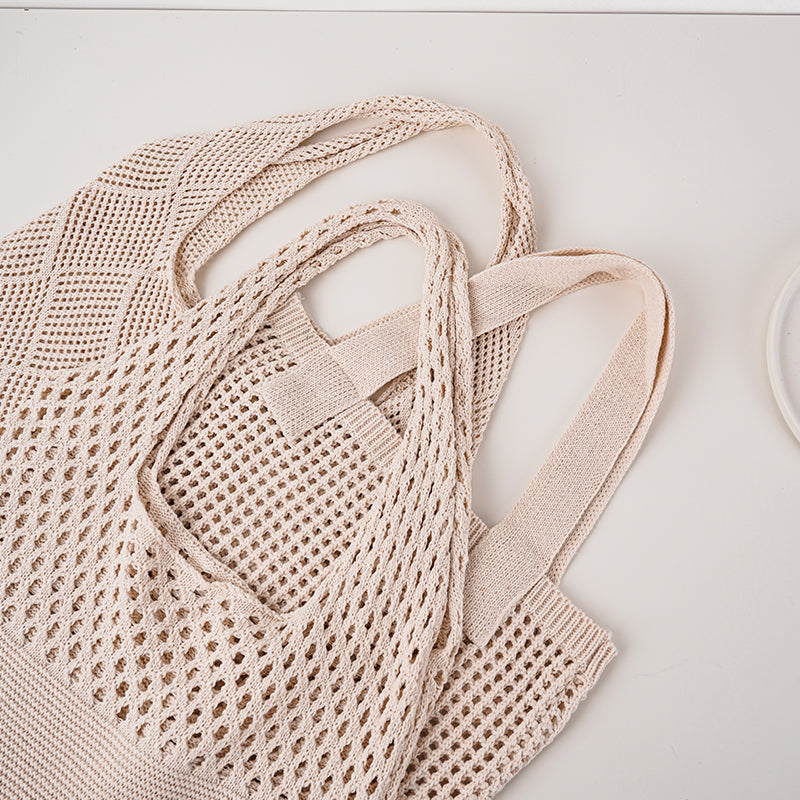 Crochet Tote Bag, Knit Bag