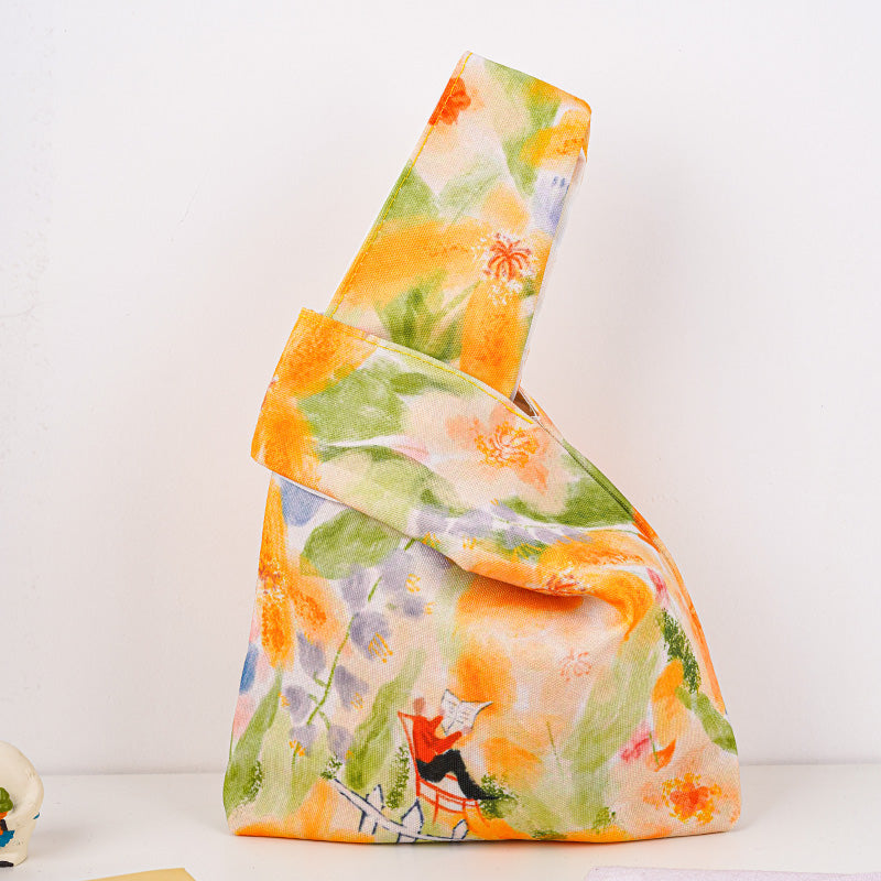 Japanese Knot Bag,Wrist Bag,Evening Handbag,Wedding Gift Tote,Bridesmaid Bag