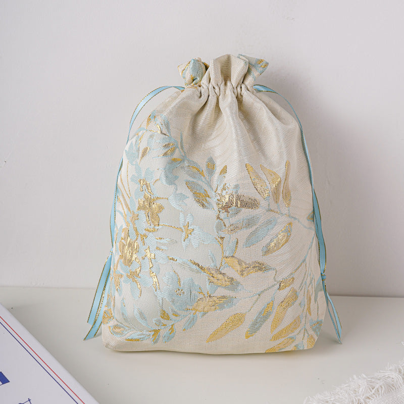 Wedding Knot Bag, Wrist Bag, Embroidered Tote Bag,Bridesmaid Bag