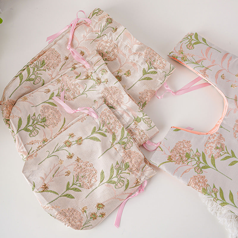 Japanese Knot Bag,Small Wrist Bag,Wedding Gift Tote,Bridesmaid Bag