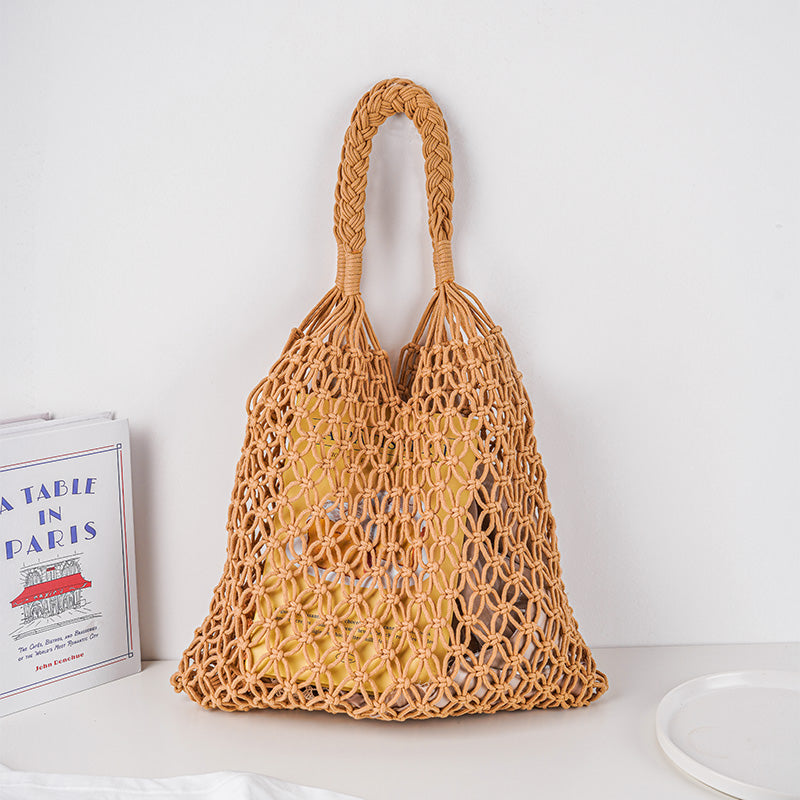 Crochet Tote Bag, Knit Bag