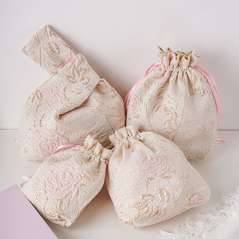 Wedding Gift Tote,Bridesmaid Bag,Japanese Knot Bag,Wrist Bag