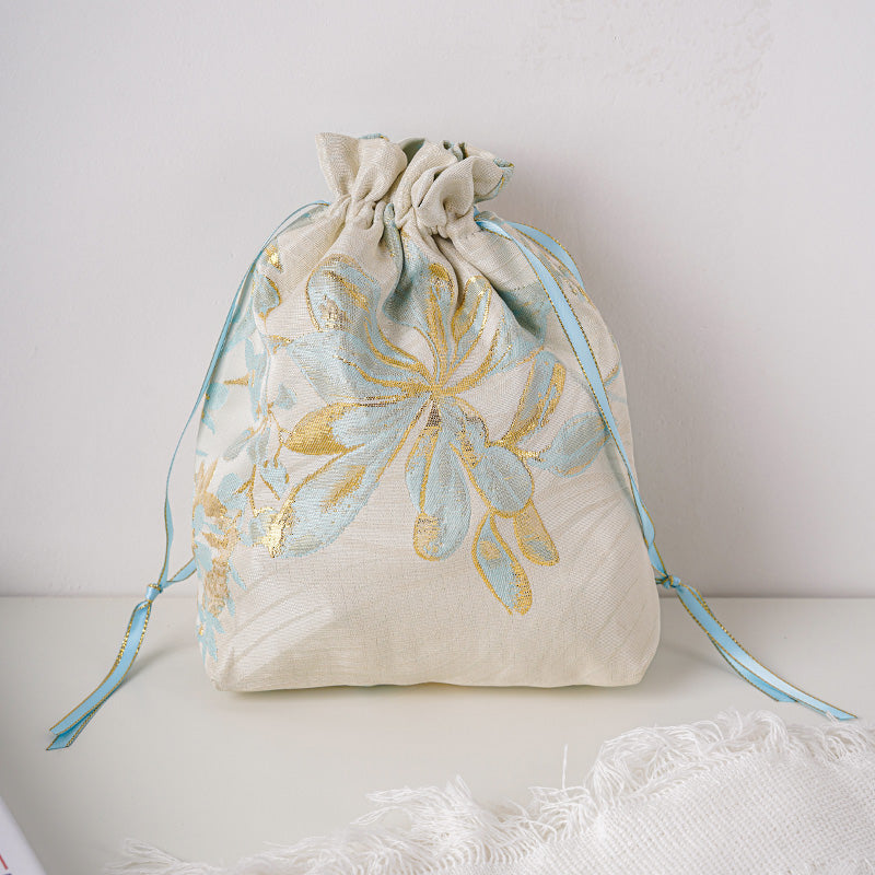 Wedding Knot Bag, Wrist Bag, Embroidered Tote Bag,Bridesmaid Bag
