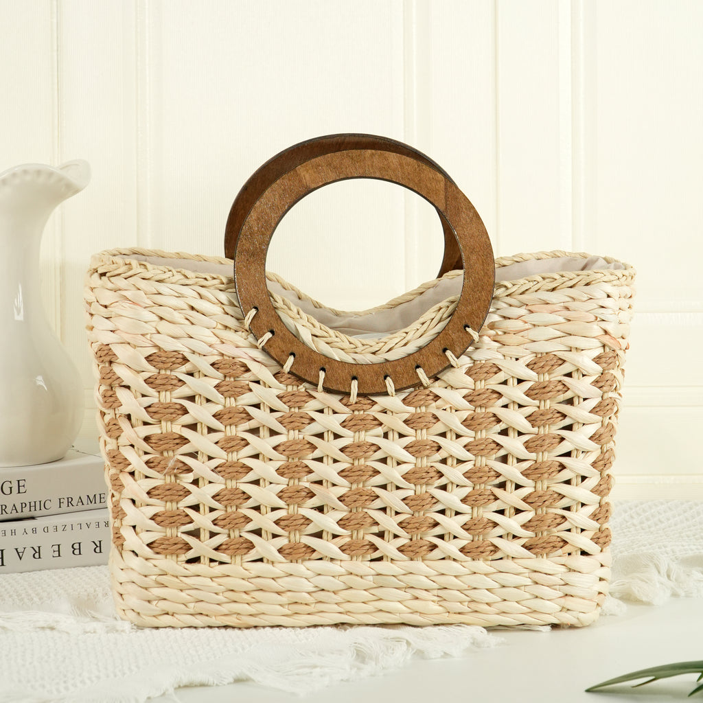 Straw Woven Bag,Wicker Basket Bag