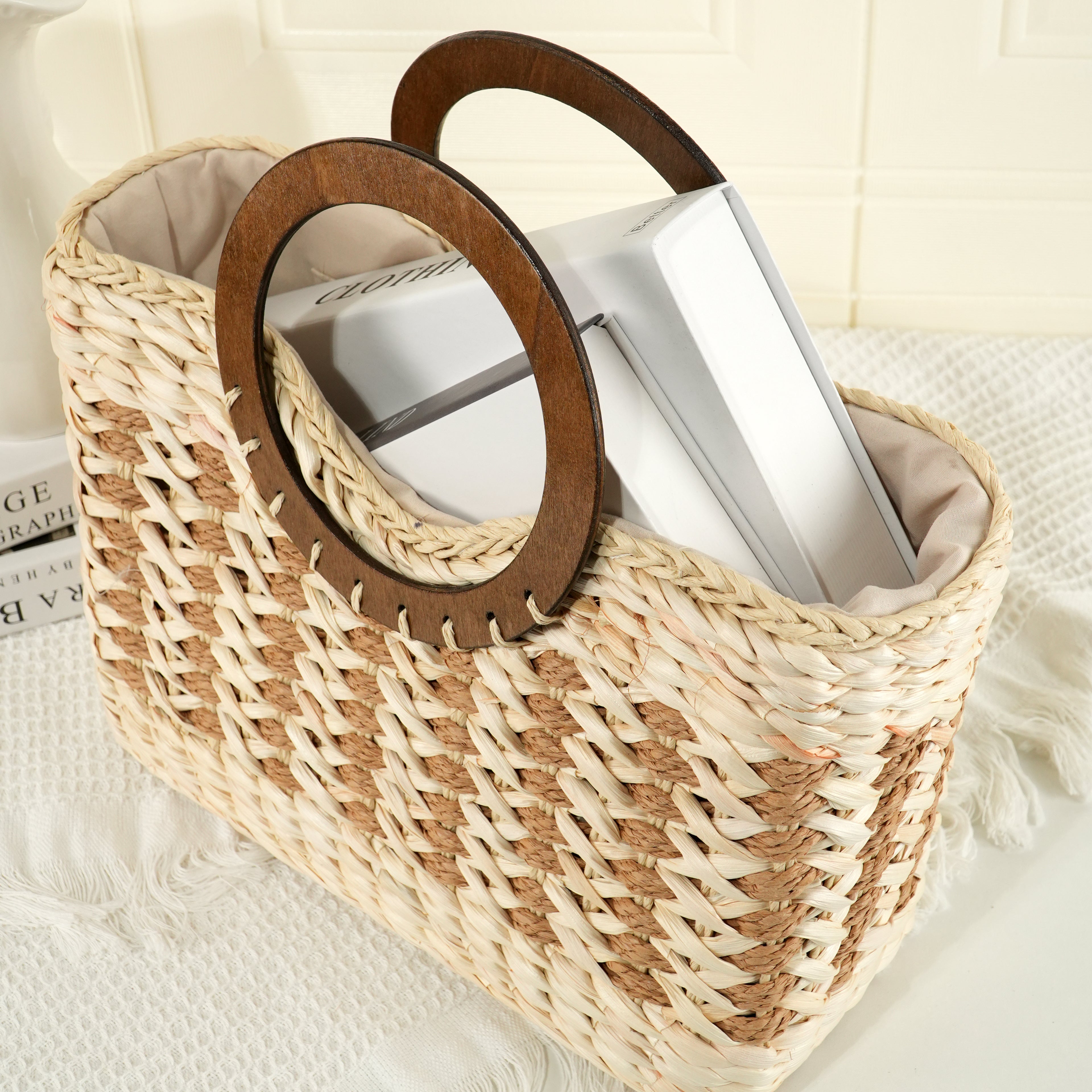 Straw Woven Bag,Wicker Basket Bag