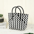 Straw Woven Bag, Handmade Tote Bag,Wicker Basket Bag