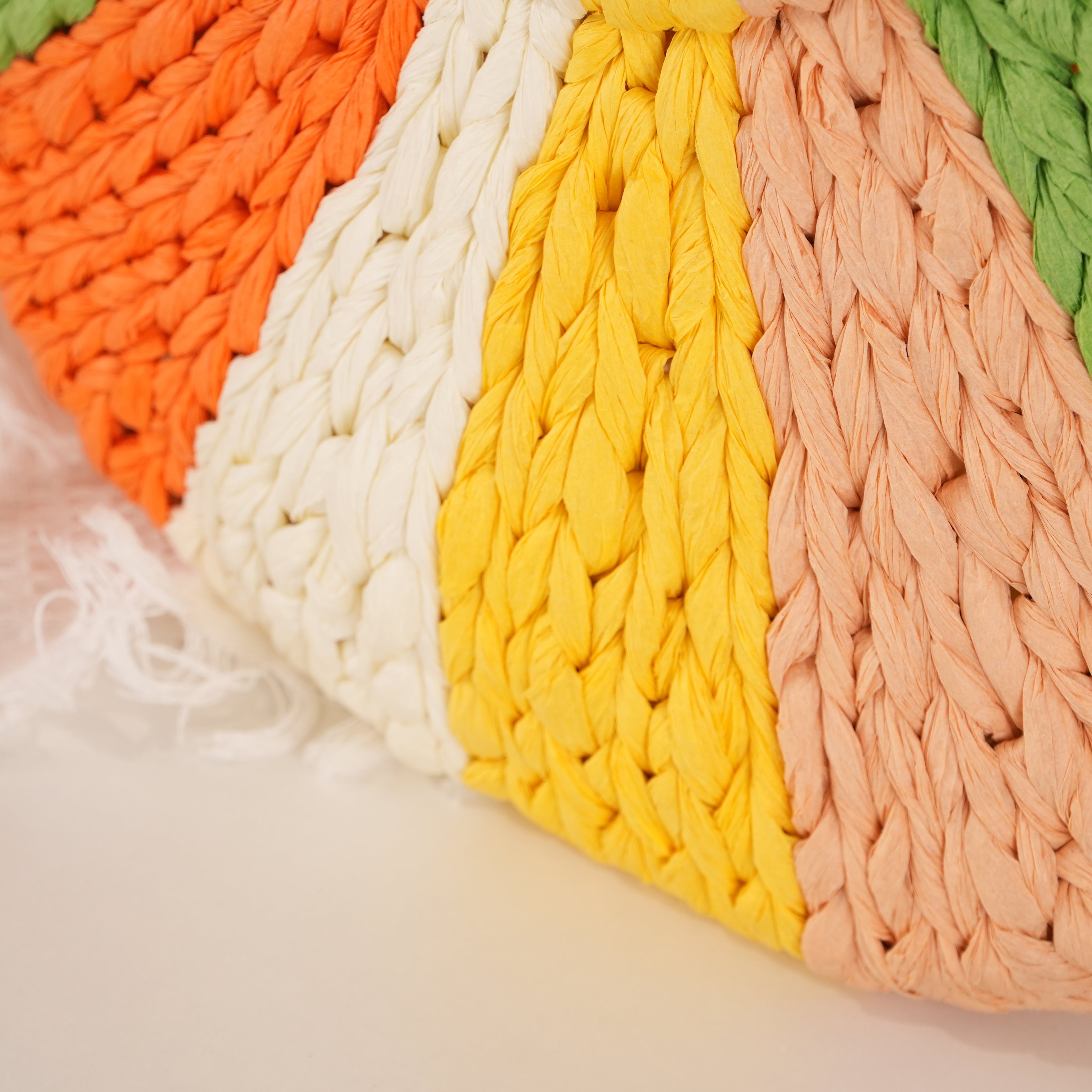 Straw Woven Bag, Handmade Tote Bag,Wicker Basket Bag
