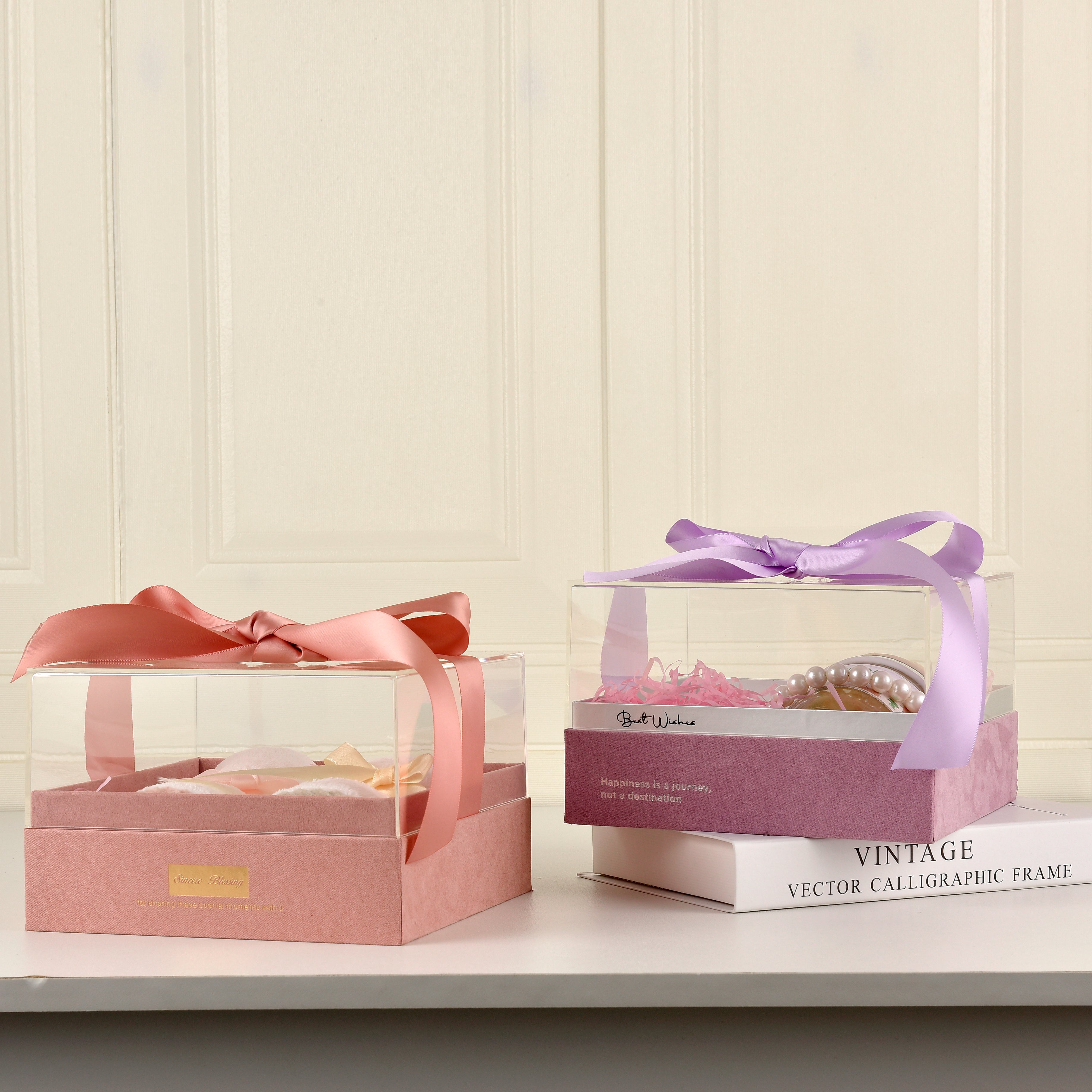 Bridal Box,Acrylic Box,Keepsake Box, Bridesmaid Gift Box