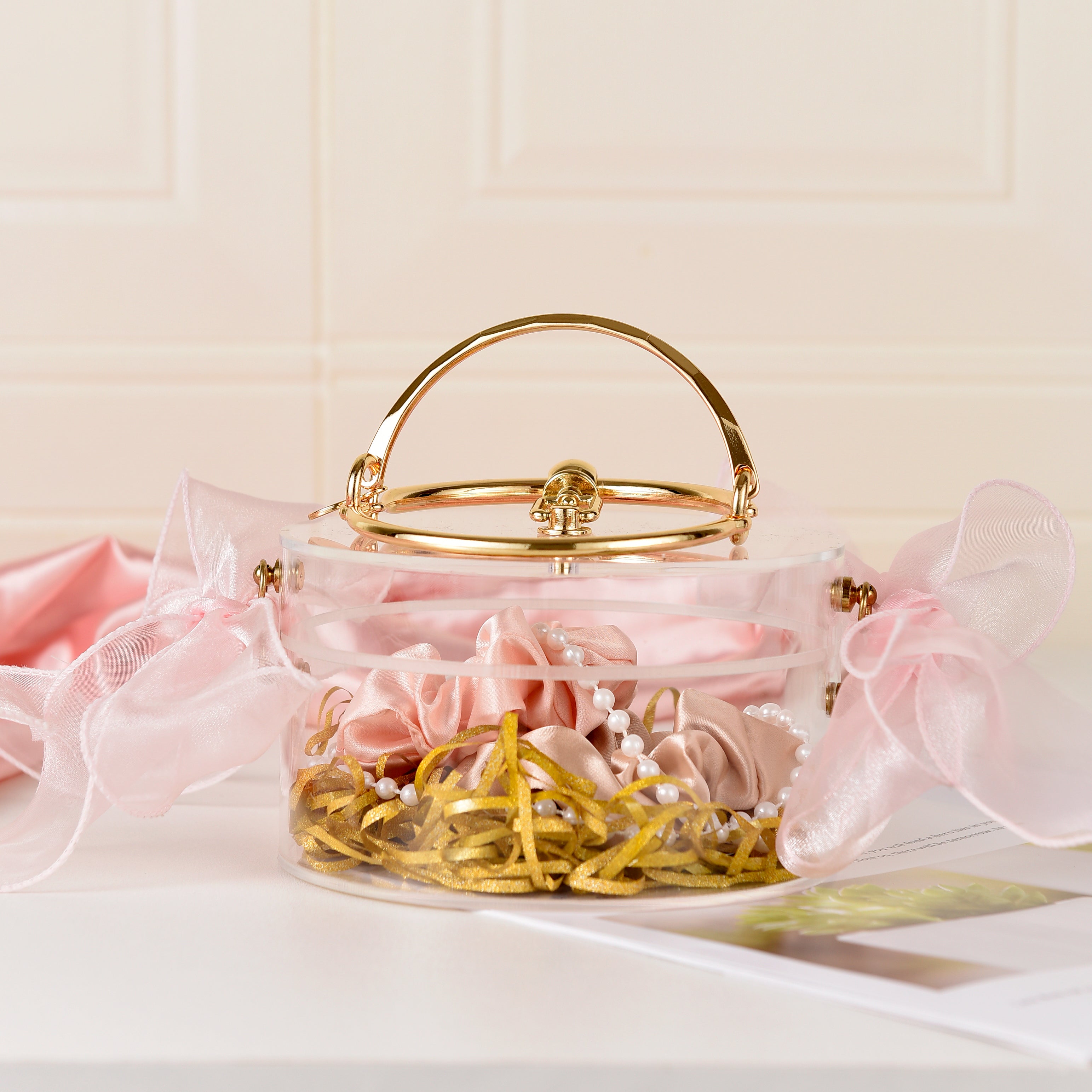 Bridal Box ,Acrylic Box,Keepsake Box, Bridesmaid Box ,Unfilled Gift Box