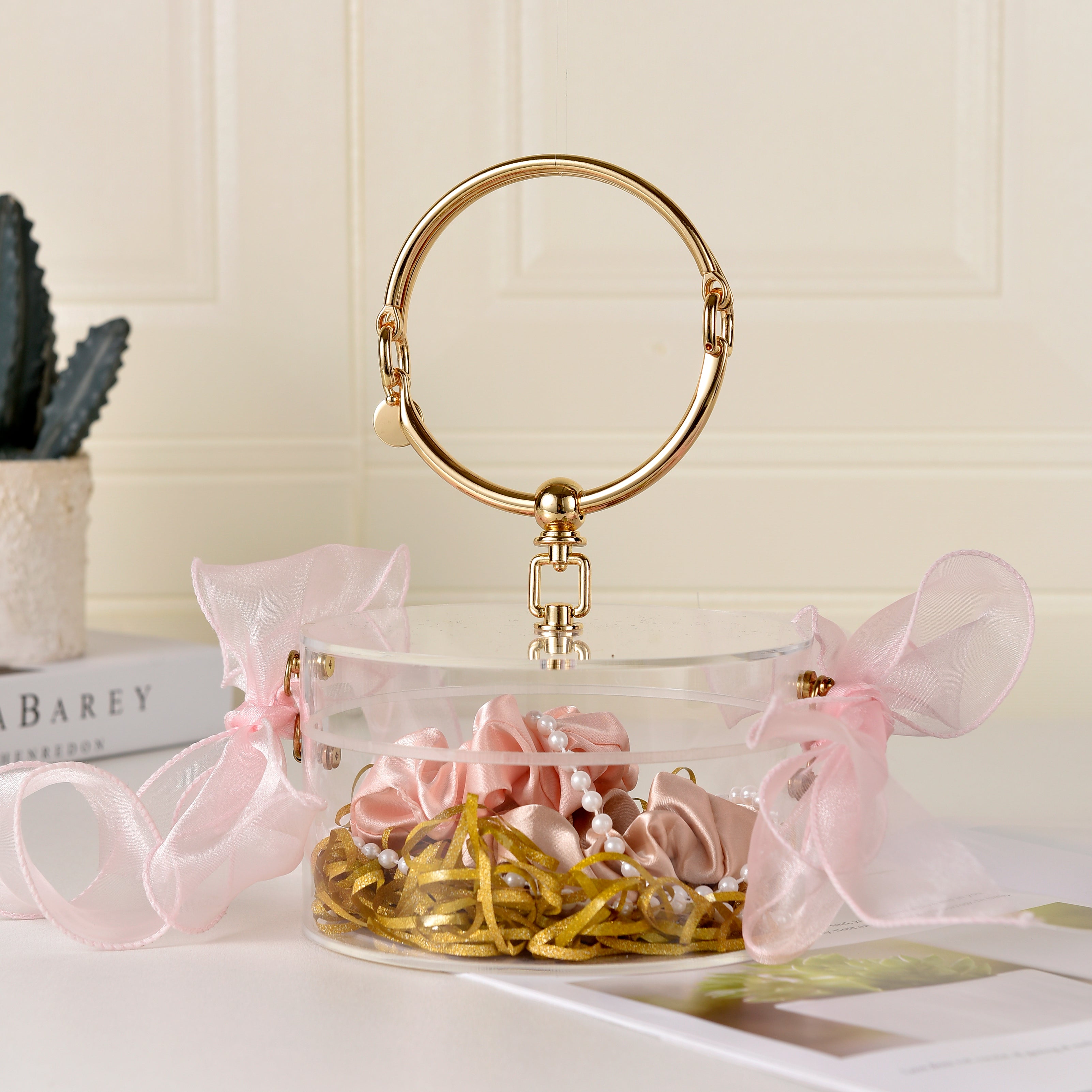 Bridal Box ,Acrylic Box,Keepsake Box, Bridesmaid Box ,Unfilled Gift Box