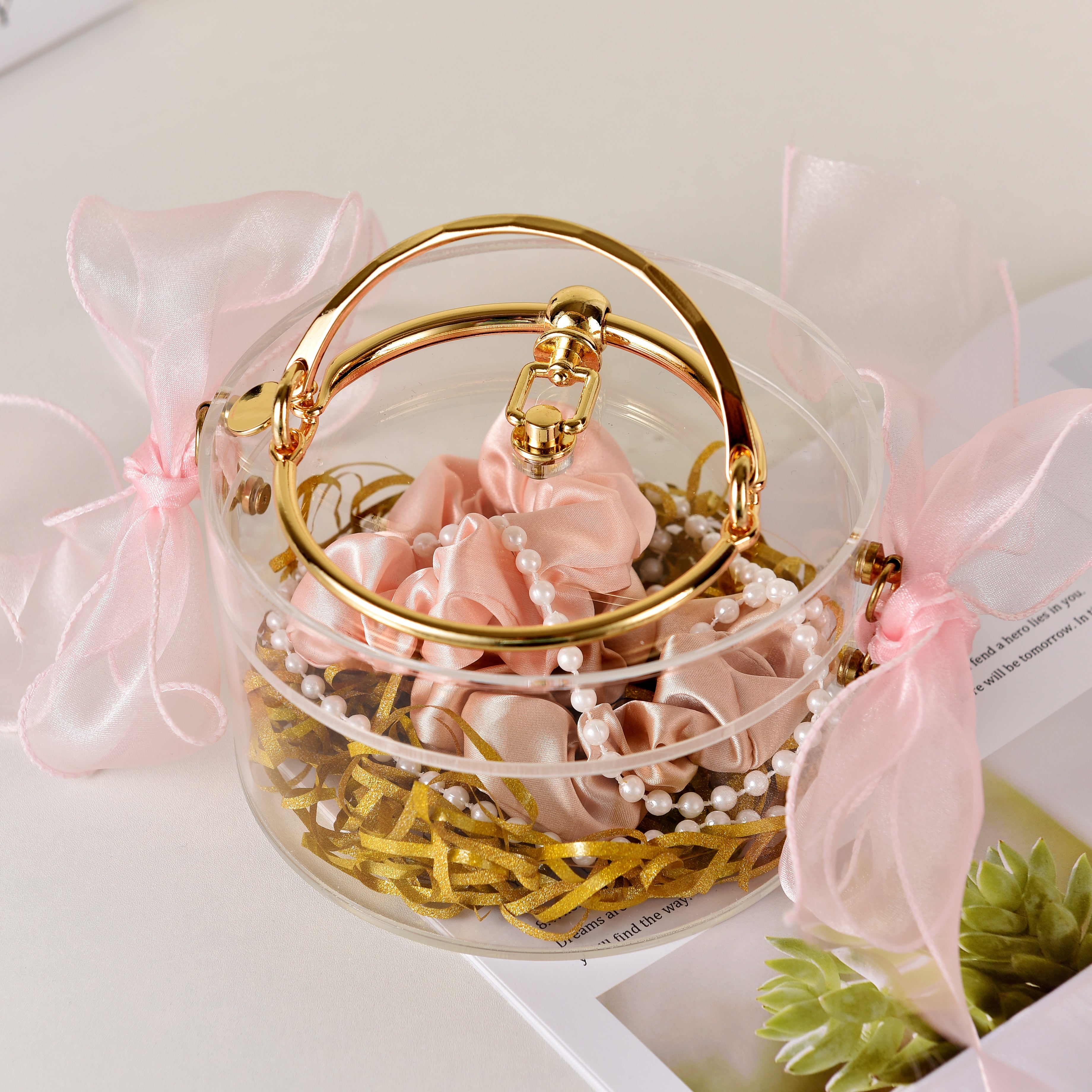 Bridal Box ,Acrylic Box,Keepsake Box, Bridesmaid Box ,Unfilled Gift Box