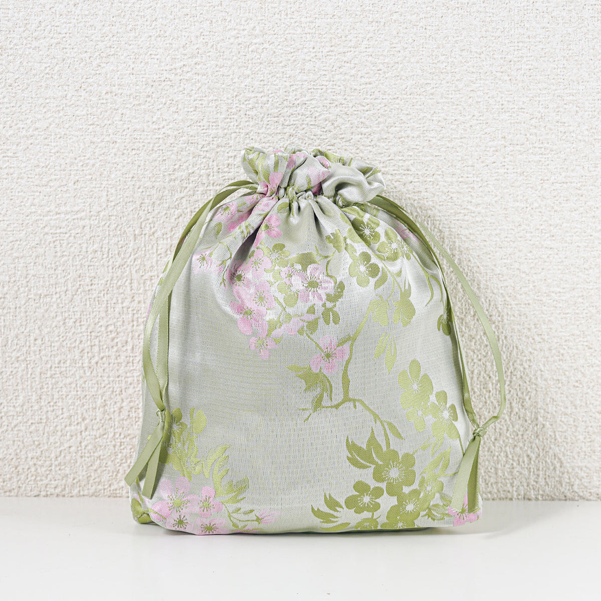 Green Blossom knot bag and gift bags - 8
