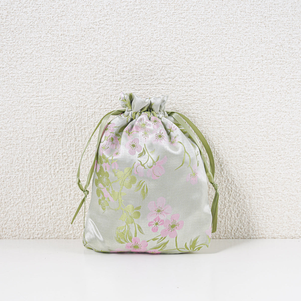 Green Blossom knot bag and gift bags - 9