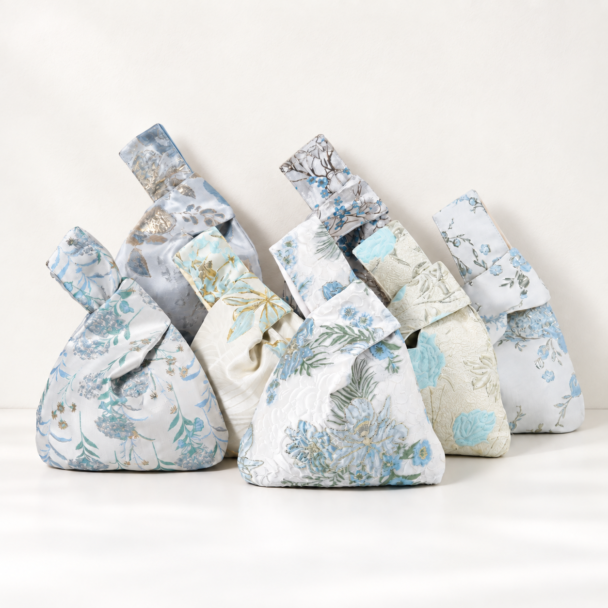 Patterned Knot Bags fabric bags, sold individually