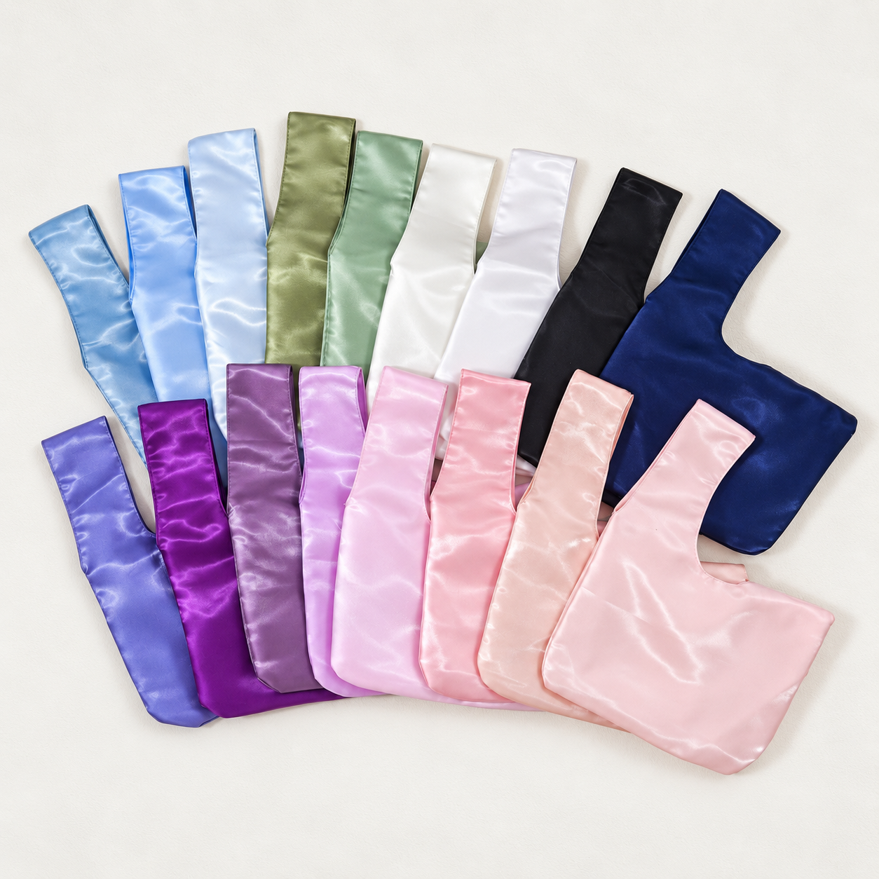 Solid Color Knot Bags fabric bags, sold individually