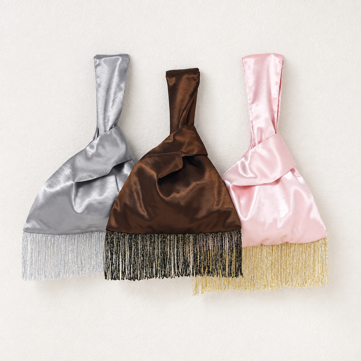Tassel Knot Bags fabric bags, sold individually