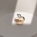 Natural Baroque Pearl Necklace Pendant,Swan Pendant ,Handmade Gift