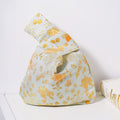 Golden Goldfish Brocade Drawstring Favor Bags, Embroidered Satin Evening Wedding Bridesmaid Gift Pouch