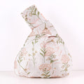 Pink Hydrangea Brocade Drawstring Favor Bags, Embroidered Satin Evening Wedding Bridesmaid Gift Pouch
